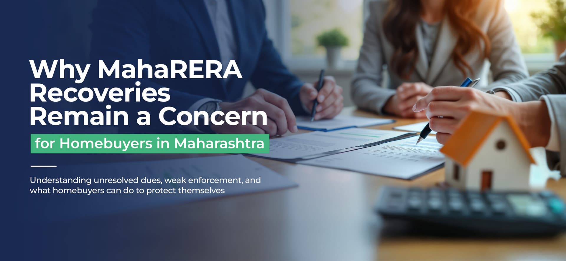 Why MahaRERA Recoveries Remain a Concern for Homebuyers in Maharashtra